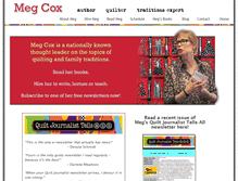 Tablet Screenshot of megcox.com